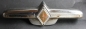 Preview: Borgward Isabella Coupe 1956 Kofferraumdeckel-Griff Metall mit Rhombus (5847)